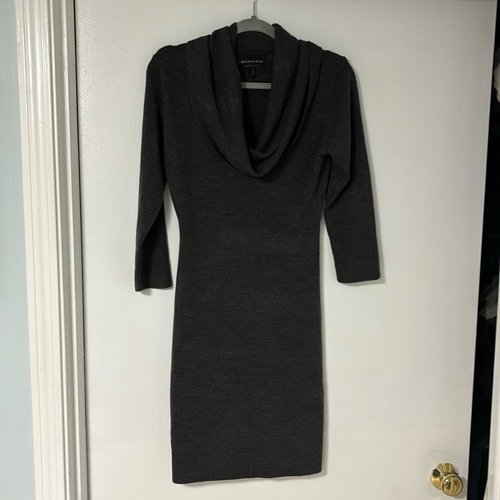 Women’s‎ knit dress, soft, cowl neck, medium
